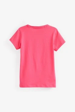 Calvin Klein Girls Pink Intense Power T-Shirt 2-Pack -Angel & Rocket Shop 176753s4