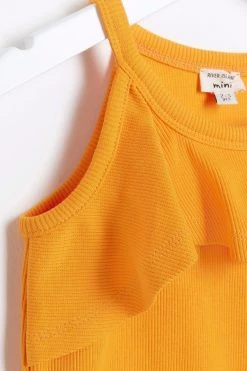 River Island Girls Orange Broidery Peplum Cami -Angel & Rocket Shop 186792s3