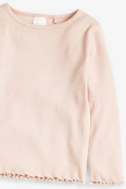 Next Long Sleeve Rib T-Shirt (3mths-8yrs) -Angel & Rocket Shop 231780s9