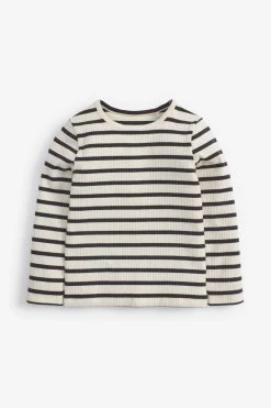 Next Long Sleeve Rib T-Shirt (3mths-8yrs)