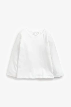 Next Multicolour 8 Pack Cotton Long Sleeve T-Shirts (3mths-7yrs) -Angel & Rocket Shop 272 521s7