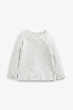 Next Multicolour 8 Pack Cotton Long Sleeve T-Shirts (3mths-7yrs) -Angel & Rocket Shop 272 521s8