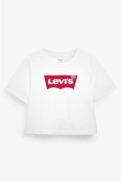 Levi's® High Rise Cropped Batwing Logo T-Shirt -Angel & Rocket Shop 293598s4