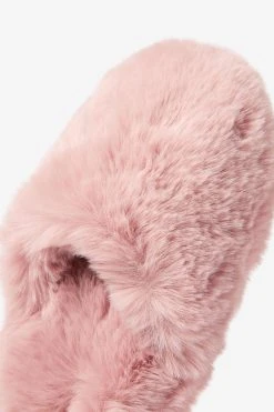 Next Recycled Faux Fur Mule Slippers -Angel & Rocket Shop 298262s5