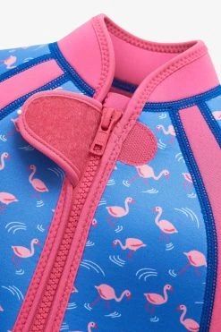 Jojo Maman Bebe JoJo Maman Bébé Kids' Flamingo Print Wetsuit 7 Jojo Maman Bebe JoJo Maman Bébé Kids' Flamingo Print Wetsuit -Angel & Rocket Shop 339400s3