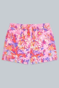 Animal Kids Pink Jetsetter Recycled Printed Board Shorts