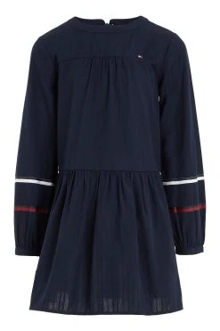 Tommy Hilfiger Girl Blue Global Stripe Dress -Angel & Rocket Shop 360205s4
