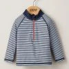 Mamas & Papas Blue Striped Long Sleeve Rash Top -Angel & Rocket Shop 383400s