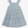 Jojo Maman Bebe JoJo Maman Bébé Girls Pretty Lemon Bloom Button Front Dress -Angel & Rocket Shop 387789s