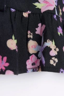 River Island Girls Black Rose Print Cami Set -Angel & Rocket Shop 39B877s8