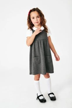 Next Jersey Stretch Pinafore School Dress (3-14yrs) -Angel & Rocket Shop 419957s2