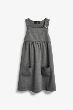 Next Jersey Stretch Pinafore School Dress (3-14yrs) -Angel & Rocket Shop 419957s4