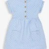 Jojo Maman Bebe JoJo Maman Bébé Spot Button Front Dress -Angel & Rocket Shop 449141s