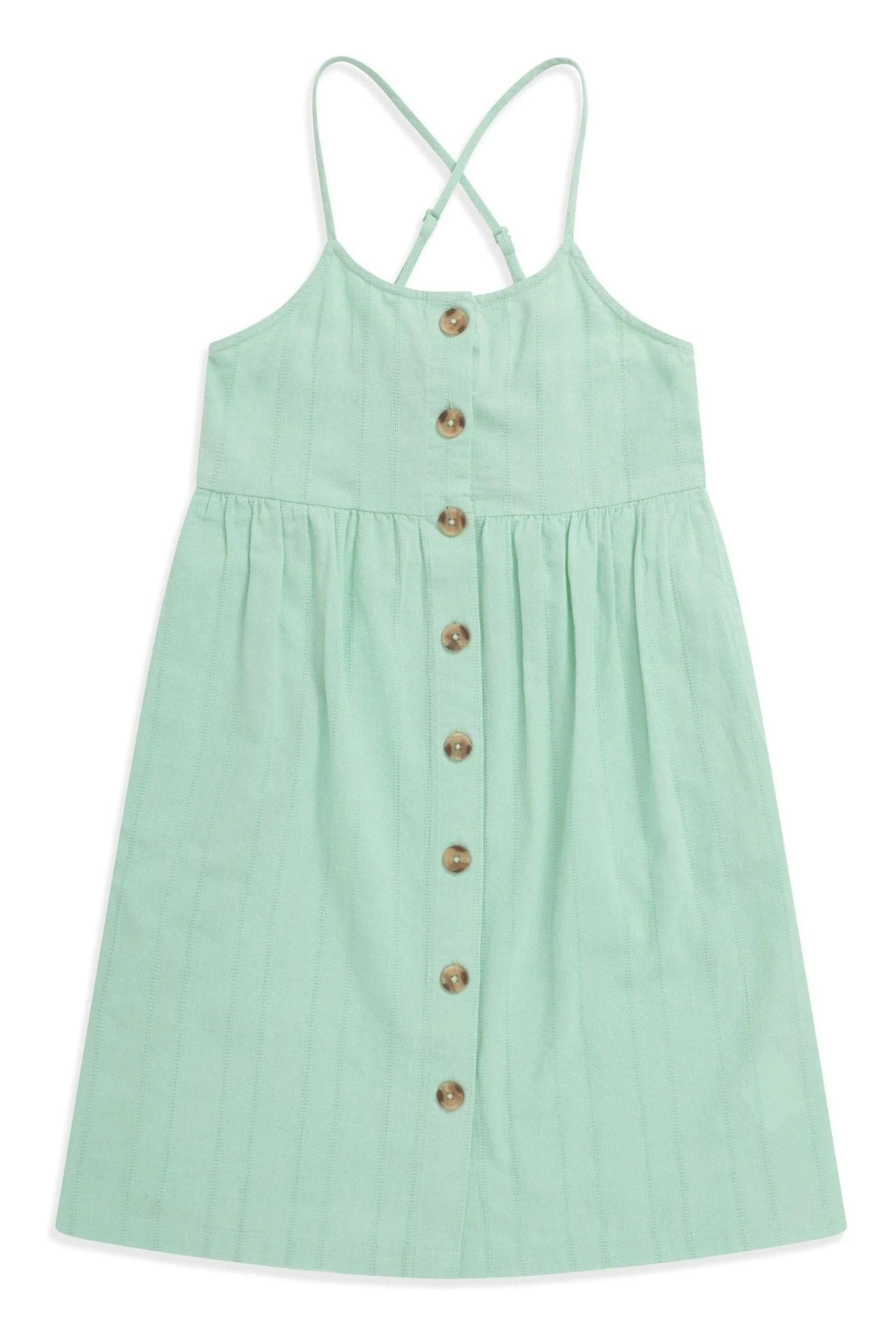 Animal Kids Green Harper Organic Dress 3 Animal Kids Green Harper Organic Dress