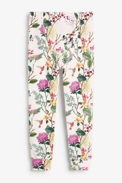 Next Multicolour 3 Pack Supersoft Floral Cotton Pyjamas (9mths-16yrs) -Angel & Rocket Shop 493122s9