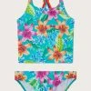 Monsoon Green Tropical Tankini Set 1 Monsoon Green Tropical Tankini Set -Angel & Rocket Shop 522525s