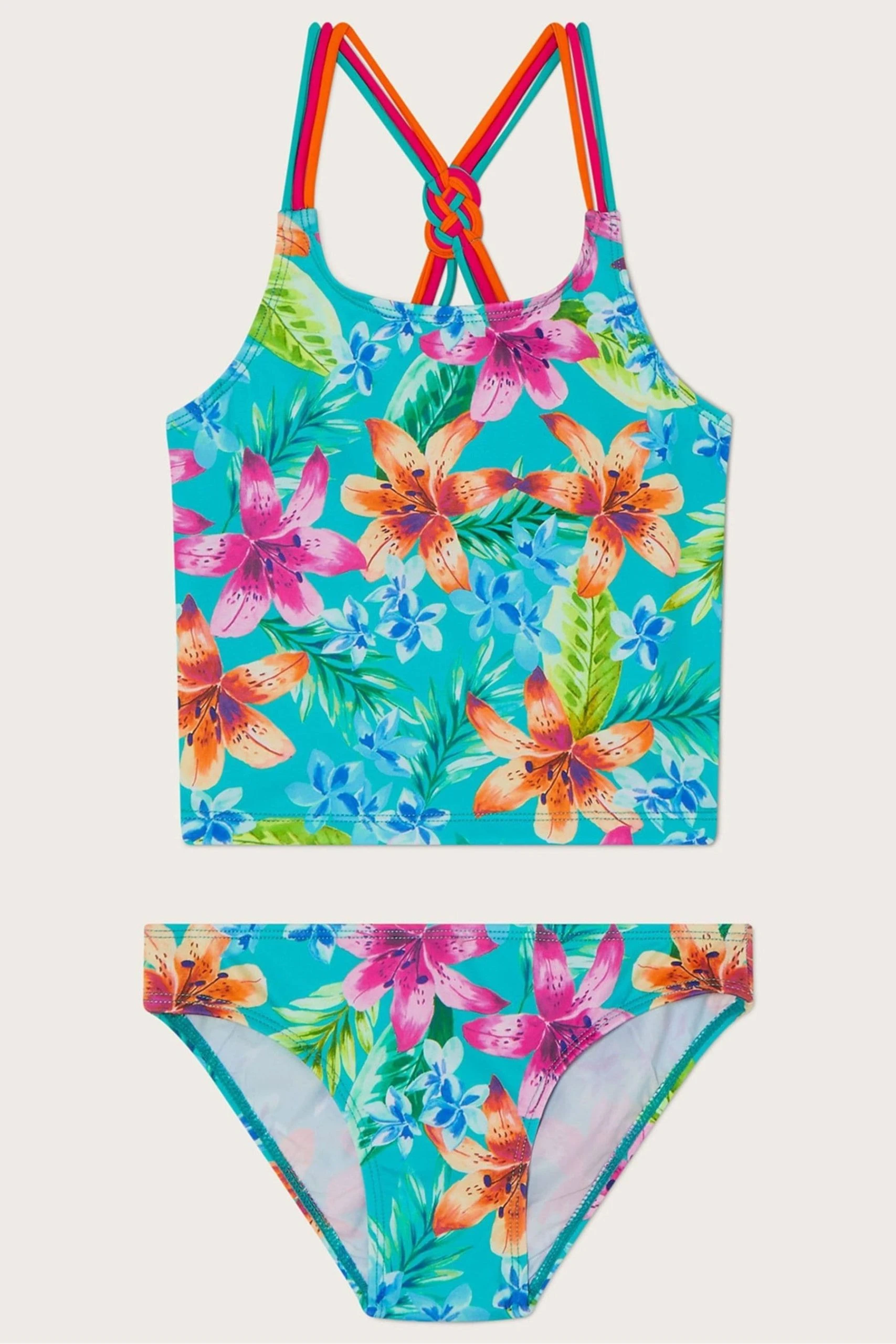 Monsoon Green Tropical Tankini Set 3 Monsoon Green Tropical Tankini Set