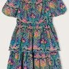 Monsoon Blue Paisley Dress In Recycled Polyester -Angel & Rocket Shop 553288s