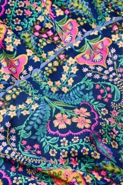 Monsoon Blue Paisley Dress In Recycled Polyester 7 Monsoon Blue Paisley Dress In Recycled Polyester -Angel & Rocket Shop 553288s3