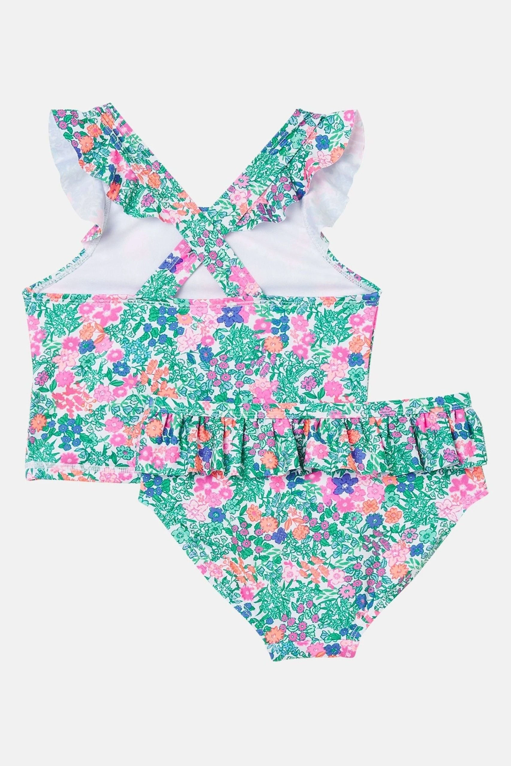 Joules Laurielle Green Ditsy Tankini 4 Joules Laurielle Green Ditsy Tankini - Image 2