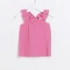 River Island Girls Pink Ring Cami Top 1 River Island Girls Pink Ring Cami Top -Angel & Rocket Shop 596832s