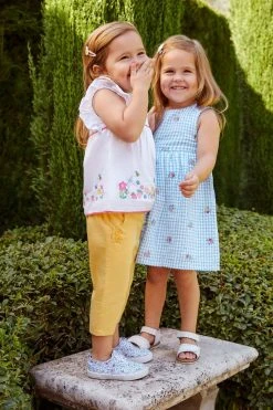 Jojo Maman Bebe JoJo Maman Bébé Bee & Strawberry Floral Embroidered Tunic -Angel & Rocket Shop 596886s5