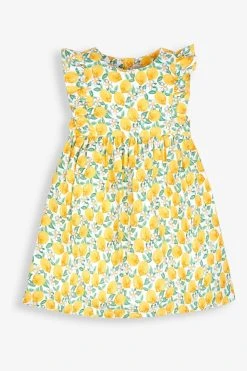 Jojo Maman Bebe JoJo Maman Bébé Bright Lemon Print Summer Dress