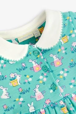 Jojo Maman Bebe JoJo Maman Bébé Bunny Print With Pet In Pocket Peter Pan Dress 8 Jojo Maman Bebe JoJo Maman Bébé Bunny Print With Pet In Pocket Peter Pan Dress -Angel & Rocket Shop 618969s3