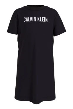 Calvin Klein Girls Black T-Shirt Dress