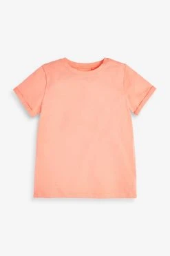 Next Multi 7 Pack Pastel Plain T-Shirts (3-16yrs) -Angel & Rocket Shop 670 540s6
