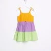 River Island Girls Orange Cut Out Colourblock Dress -Angel & Rocket Shop 671853s