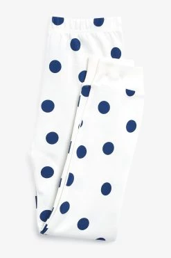 Next Navy/White 3 Pack Star/Stripe Snuggle Pyjamas (12mths-16yrs) -Angel & Rocket Shop 720817s10