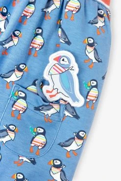 Jojo Maman Bebe JoJo Maman Bébé Multi Coloured Stripe & Puffin Print With Pet In Pocket Combo Dress 7 Jojo Maman Bebe JoJo Maman Bébé Multi Coloured Stripe & Puffin Print With Pet In Pocket Combo Dress -Angel & Rocket Shop 736257s3