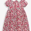 Jojo Maman Bebe JoJo Maman Bébé Girls Pretty Strawberry Print Pet In Pocket Dress -Angel & Rocket Shop 739418s