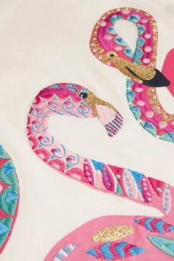 Monsoon Natural Flamingo WWF-UK Collaboration T-Shirt -Angel & Rocket Shop 756422s3