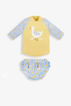 Jojo Maman Bebe JoJo Maman Bébé 2-Piece Duck Rash Vest Set
