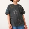 Next Rhinestone Star T-Shirt (3-16yrs) -Angel & Rocket Shop 7828D2s