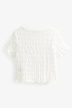 Next Textured T-Shirt (3-16yrs) -Angel & Rocket Shop 877859s4