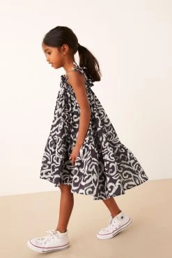 Next Tie Shoulder Printed Summer Dress (3-16yrs) -Angel & Rocket Shop 882494s3
