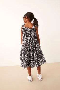 Next Tie Shoulder Printed Summer Dress (3-16yrs) -Angel & Rocket Shop 882494s4