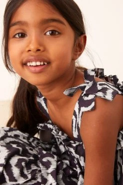 Next Tie Shoulder Printed Summer Dress (3-16yrs) -Angel & Rocket Shop 882494s5