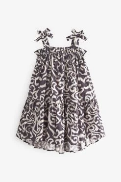 Next Tie Shoulder Printed Summer Dress (3-16yrs) -Angel & Rocket Shop 882494s6