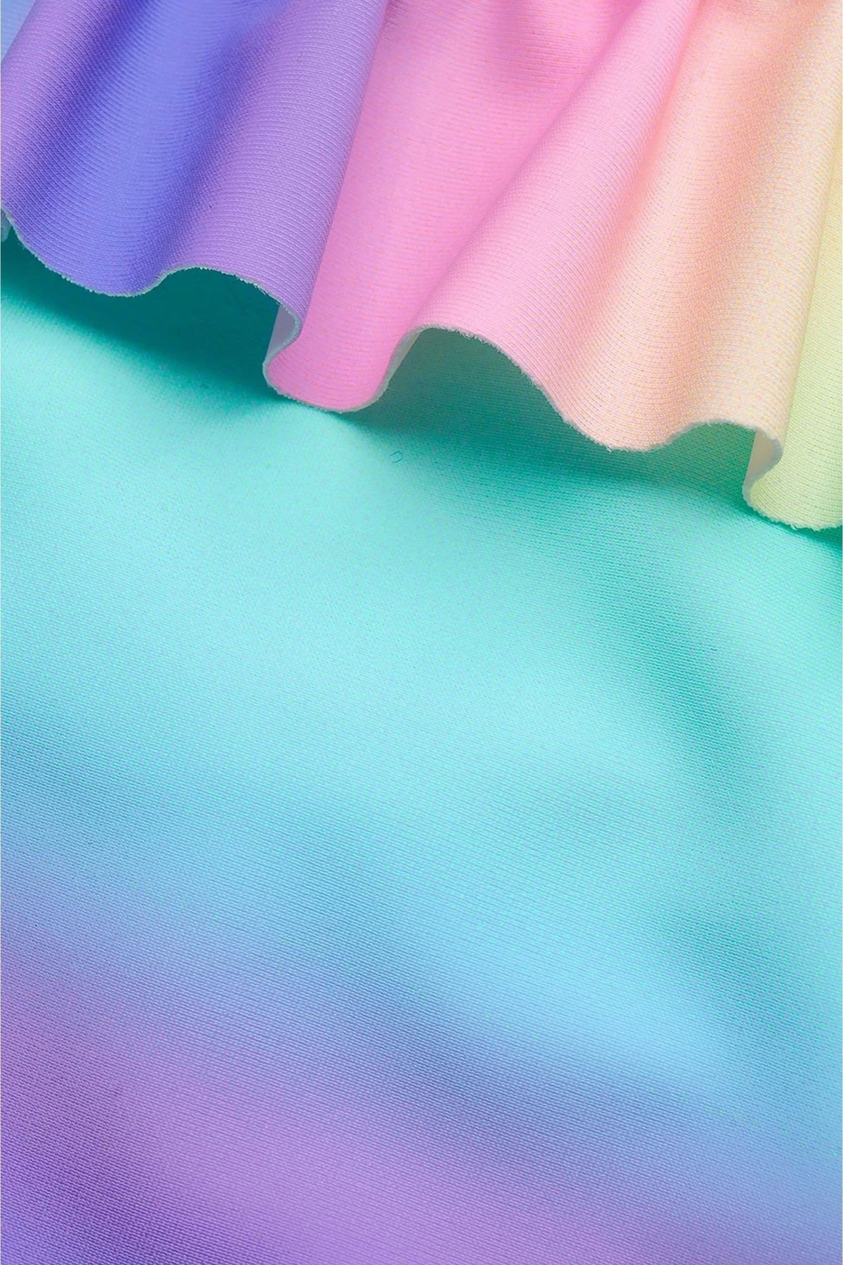 Angels By Accessorize Girls Blue Ombre Swimsuit 4 Angels By Accessorize Girls Blue Ombre Swimsuit - Image 2