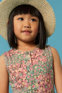 White Stuff Pink Casey Printed Vest -Angel & Rocket Shop 967551s4