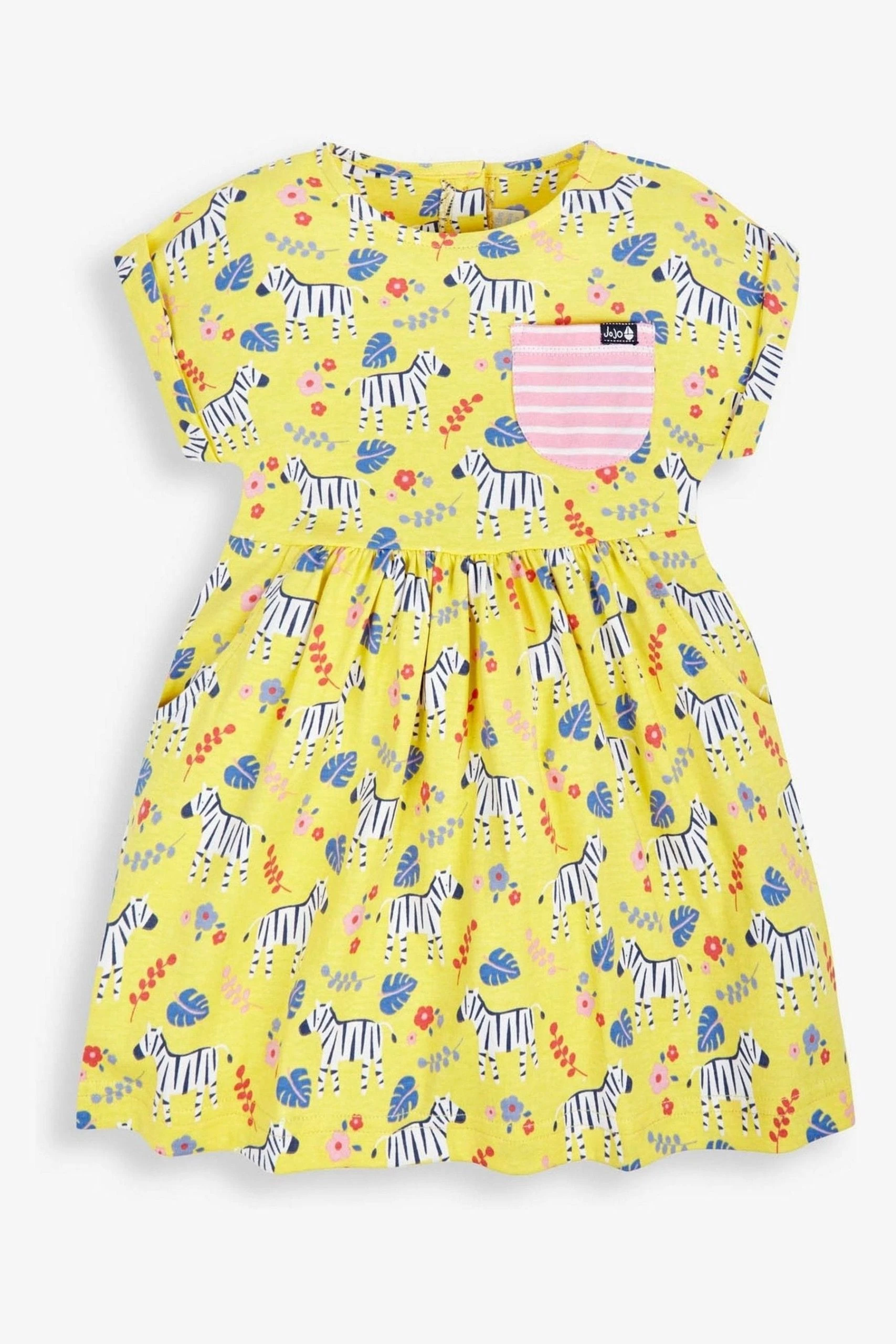 Jojo Maman Bebe JoJo Maman Bébé Zebra Print Drop Shoulder Dress 3 Jojo Maman Bebe JoJo Maman Bébé Zebra Print Drop Shoulder Dress