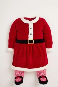 Jojo Maman Bebe JoJo Maman Bébé 2-Piece Mrs Christmas Outfit Set