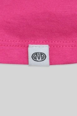 Animal Pink Sienna Organic Logo T-Shirt -Angel & Rocket Shop A34946s4