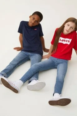 Levi's® High Rise Cropped Batwing Logo T-Shirt 14 Levi's® High Rise Cropped Batwing Logo T-Shirt -Angel & Rocket Shop A58576s5