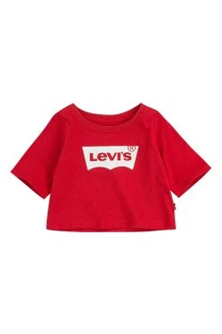 Levi's® High Rise Cropped Batwing Logo T-Shirt 16 Levi's® High Rise Cropped Batwing Logo T-Shirt -Angel & Rocket Shop A58576s7