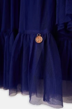 Angel & Rocket Blue Xen Mesh Layer Dress -Angel & Rocket Shop A67210s5